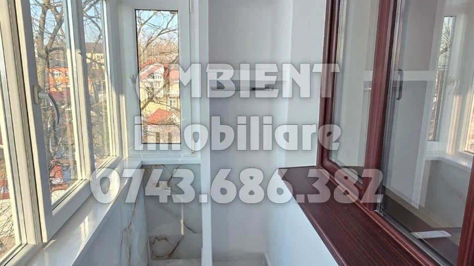 Apartament cu 2 camere, modificat în 3 camere, renovat total, zona DONICI; - Poză 8