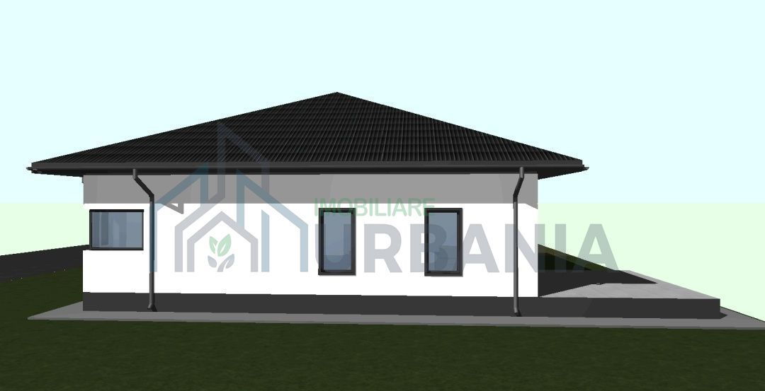 Casă de vânzare în Dancu – 3 dormitoare, 2 băi, living open space - Poză 3