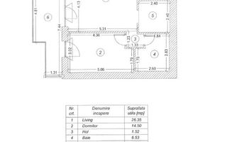 Apartament 2 camere | One Herastrau Plaza | Parcare - Poză 15