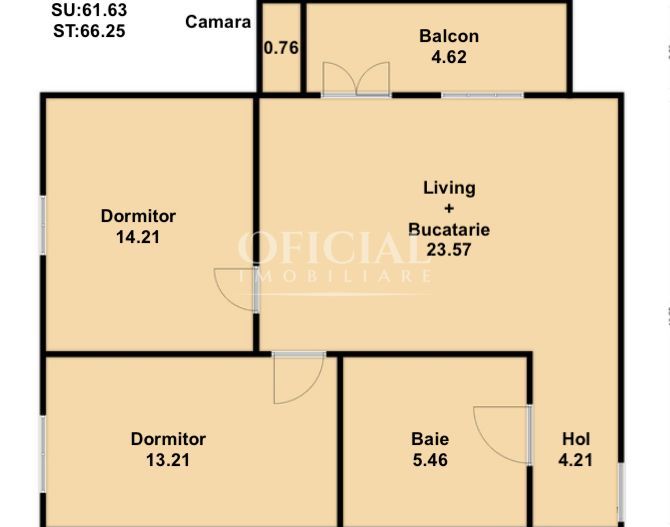 Apartamente cu 3 Camere | Dezvoltator | Comision 0% | Zona VIVO BMW - Poză 5