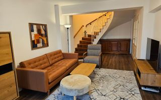 Duplex luxos 3 camere, 130 mp, complet mobilat pretabil birou - Poză 1