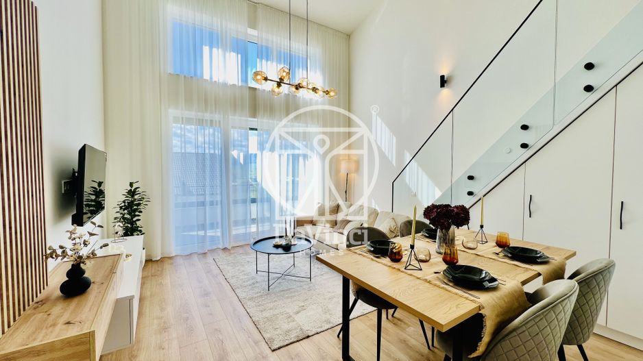 Penthouse 4 camere, intabulat, mobilat si utilat  (NCL-41D-Mi-ap.9) - Poză 1