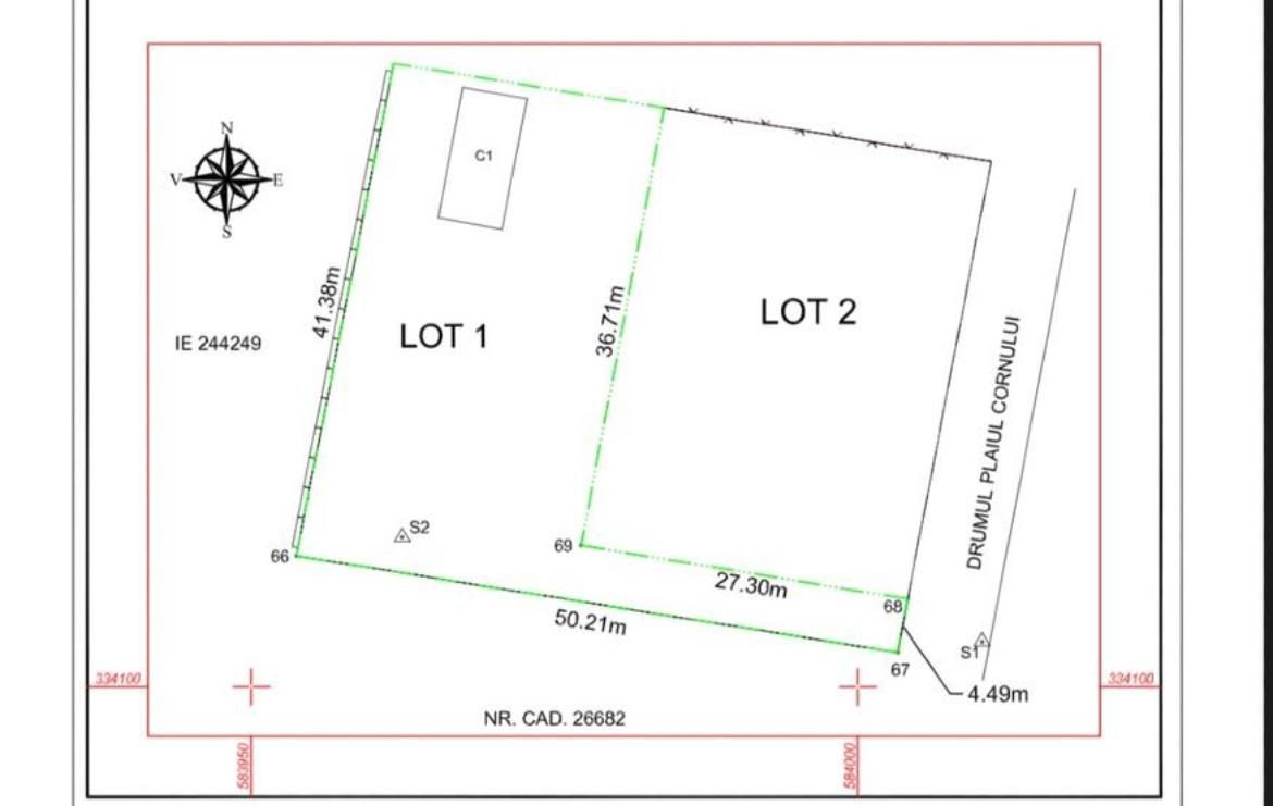 Teren intravilan 1.064 mp - Poză 1