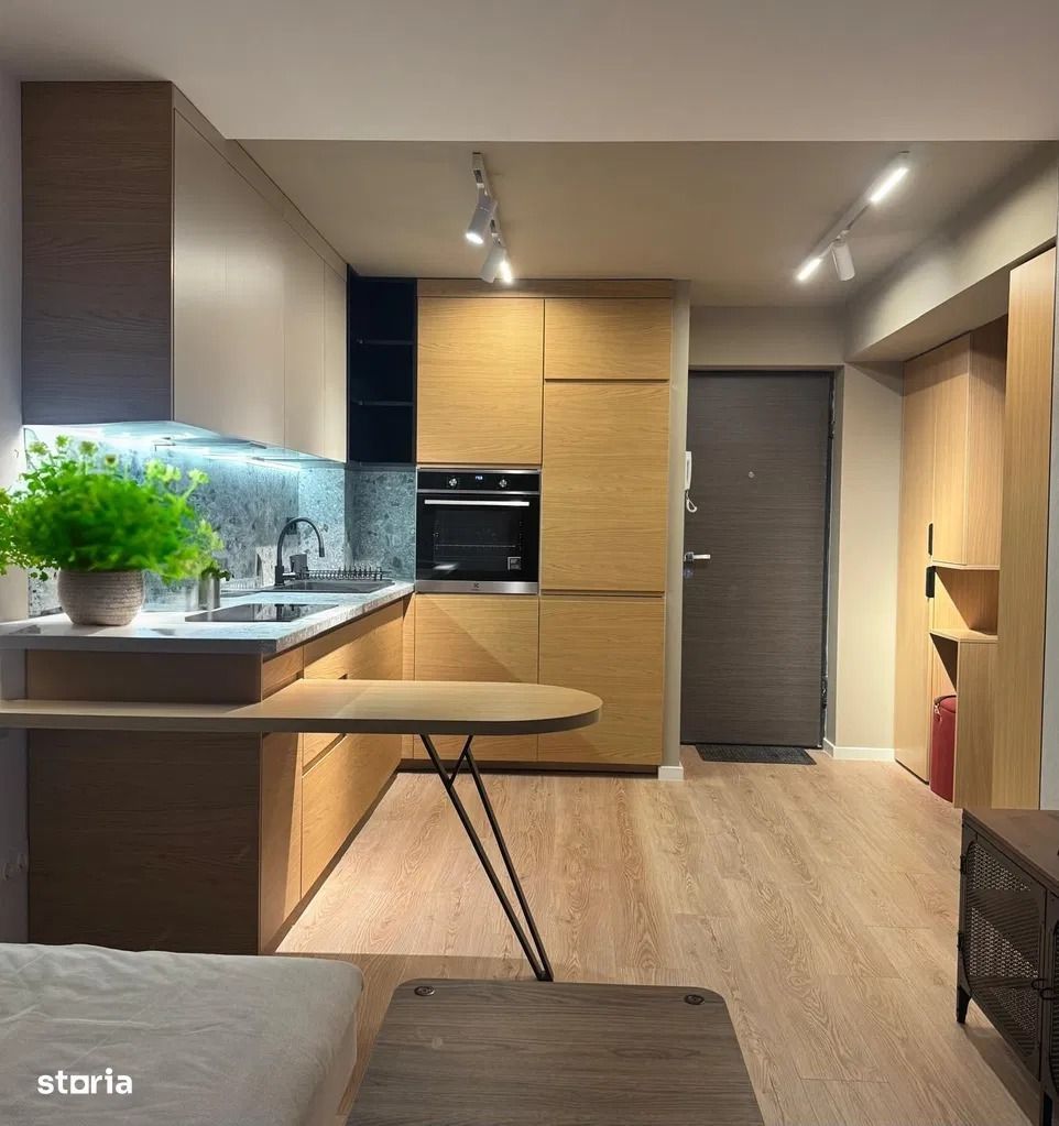 AP. 2 CAMERE TIP STUDIO, CELLINI RESIDENCE, BLOC NOU, MOBILAT MODERN - Poză 5
