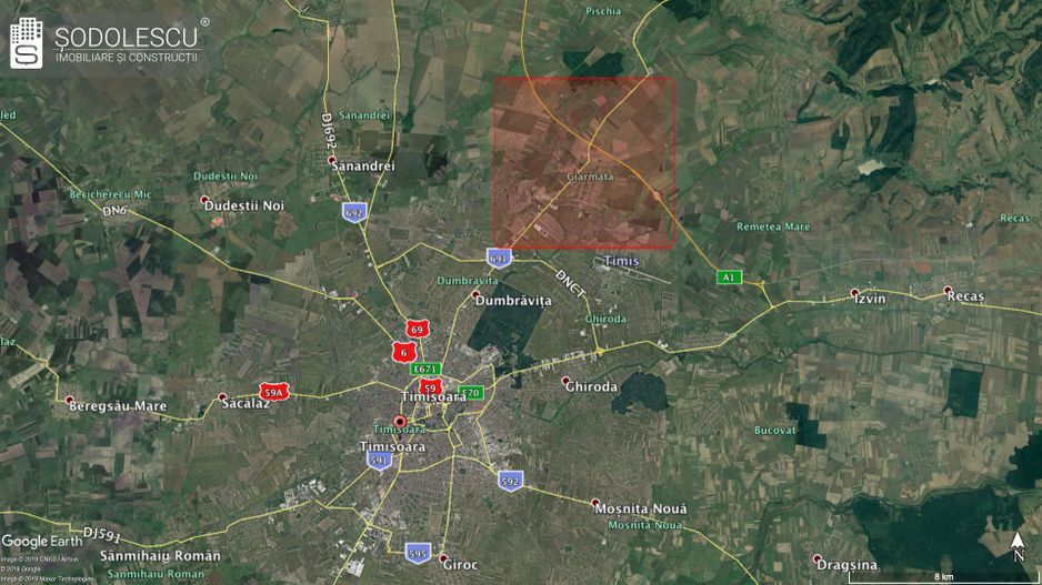 TEREN 80 HA CU PUZ - Poză 3