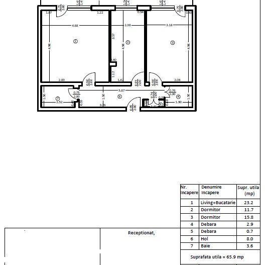 3 camere de vânzare – Ultracentral - Ramada - Poză 2