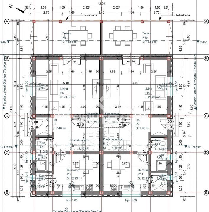 Casa 4 camere, 2 bai, curte si terasa Sibiu Calea Cisnadiei - Poză 6