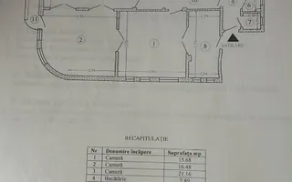 3 camere, Calea Dorobantilor - Schiță 17
