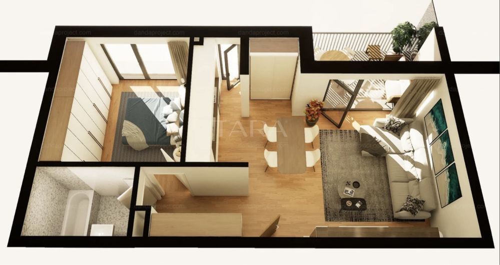 Apartament cu 2 camere de vânzare în zona Marasti - Poză 2