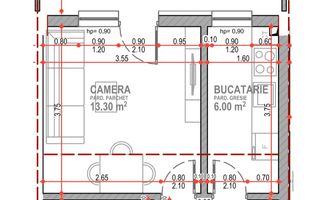 PLATOU GALATA APARTAMENT 1 CAMERA 41MP - Poză 2