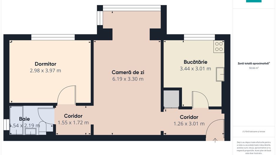 Apartament cu 2 camere semidecomandat în zona UTA - Poză 15