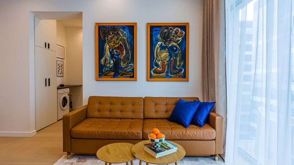 Apartament lux 2 camere, Aviatiei Tower, etaj 8, vedere superbă. - Poză 3