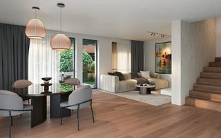 Vilă modernă și luminoasă, 152 mp, de închiriat în Pipera - Poză 2