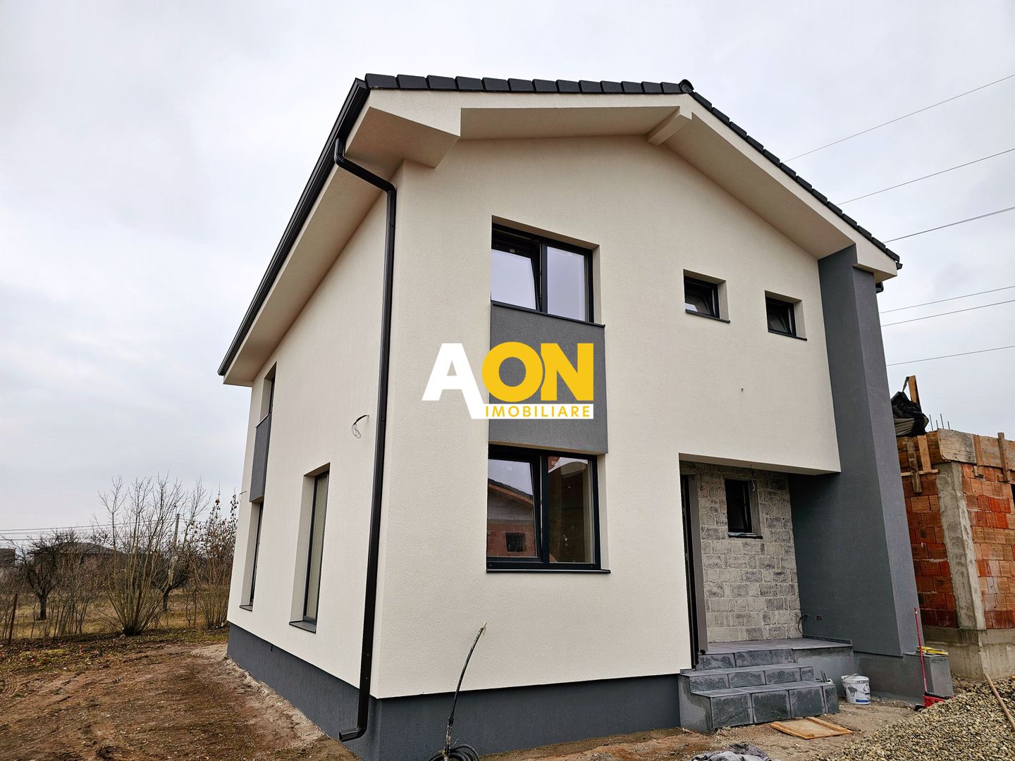 Casa semifinisata, 4 camere, 3 bai, 339 mp teren, zona Valea Popii - Poză 1