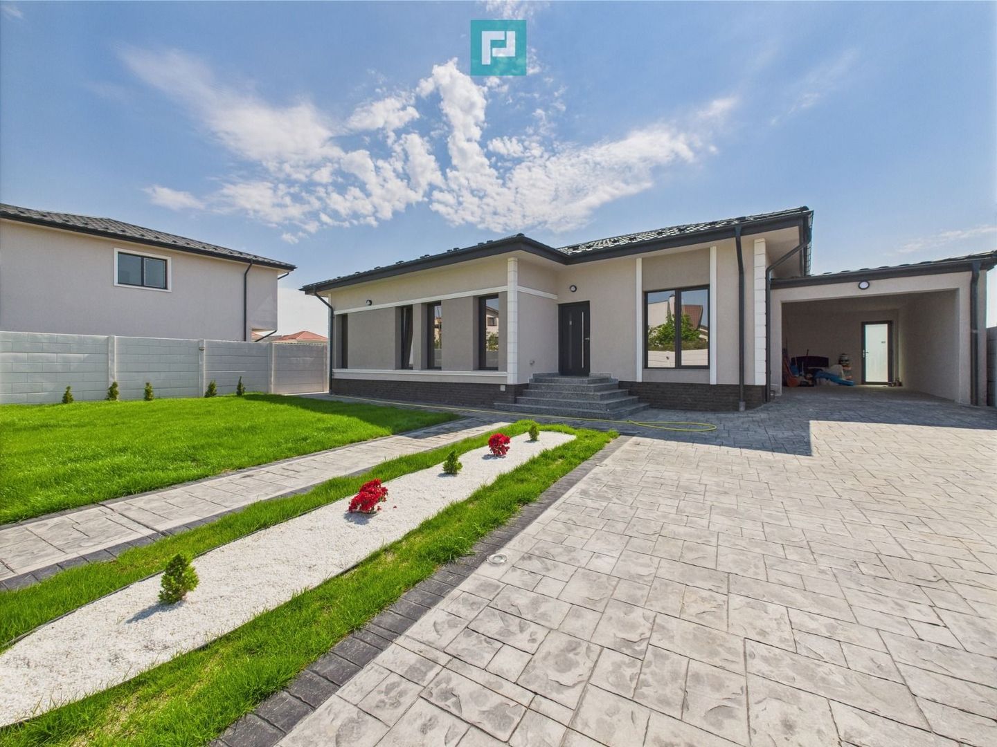 Casă modernă pe un singur nivel, Bragadiru - Poză 1