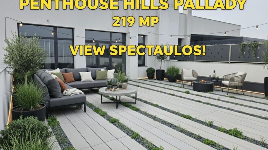 Hills Pallady- Penthouse impresionant- 4 camere- 219 mp. - Poză 1