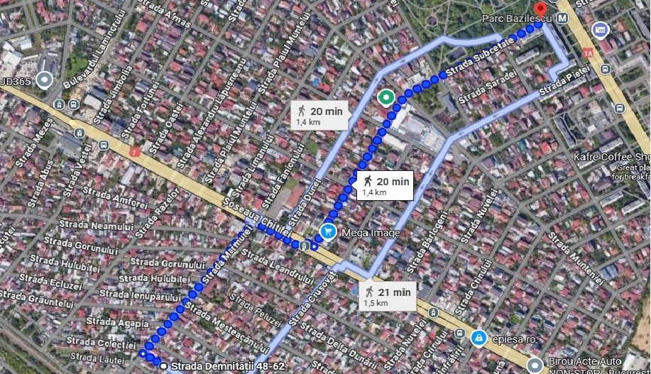 BUCURESTII NOI - Chitila | Teren 200mp | 20min metrou Bazilescu - Poză 3