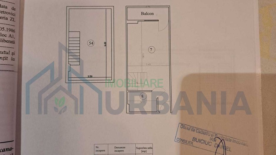 #, vand apartament 2 camere, Nicolina 1 - Poză 7