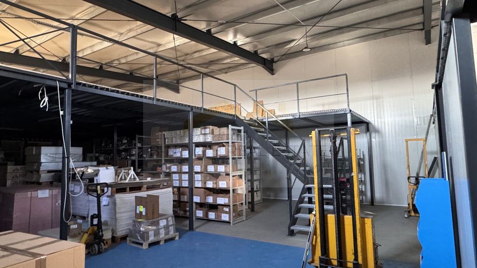 Hală nouă de închiriat 500 mp cu birou și acces TIR | lângă autostrada A2 - Poză 3