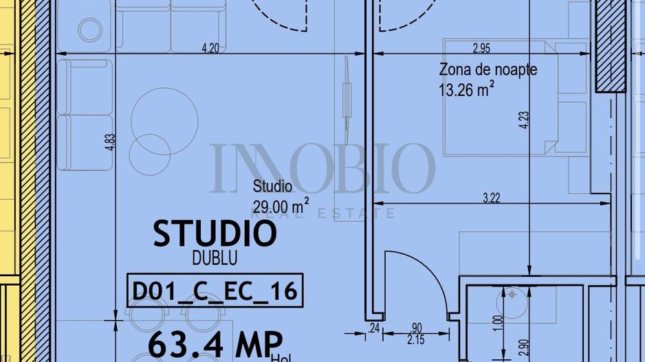 Apartament cu 2 camere |One Lake District/Faza 1 - Poză 5