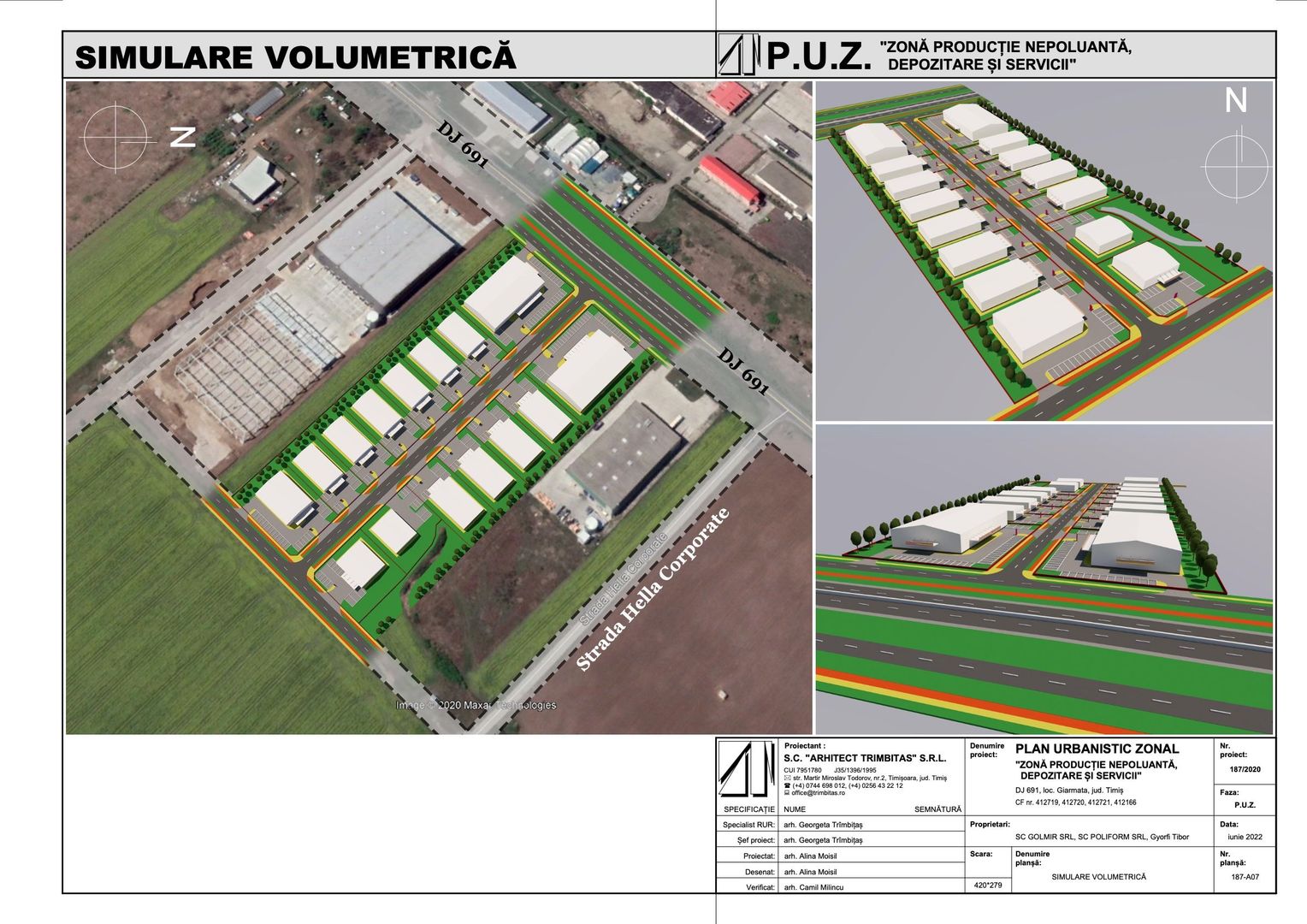Parcele Industriale DN691 Giarmata | Utilități Incluse - Poză 5
