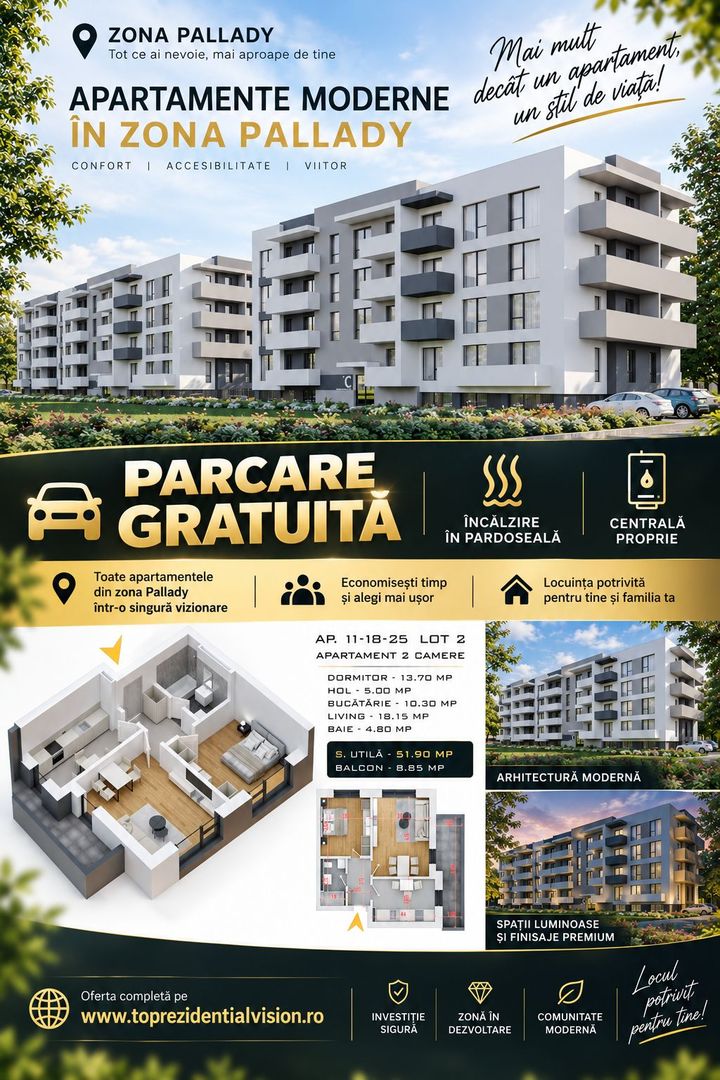 2 CAMERE_PARCARE GRATIS_OFERTA LIMITATA - Poză 1