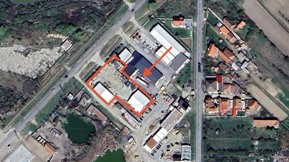 Spatiu industrial cu teren, hala, atelier, apartament, birou - Poză 1