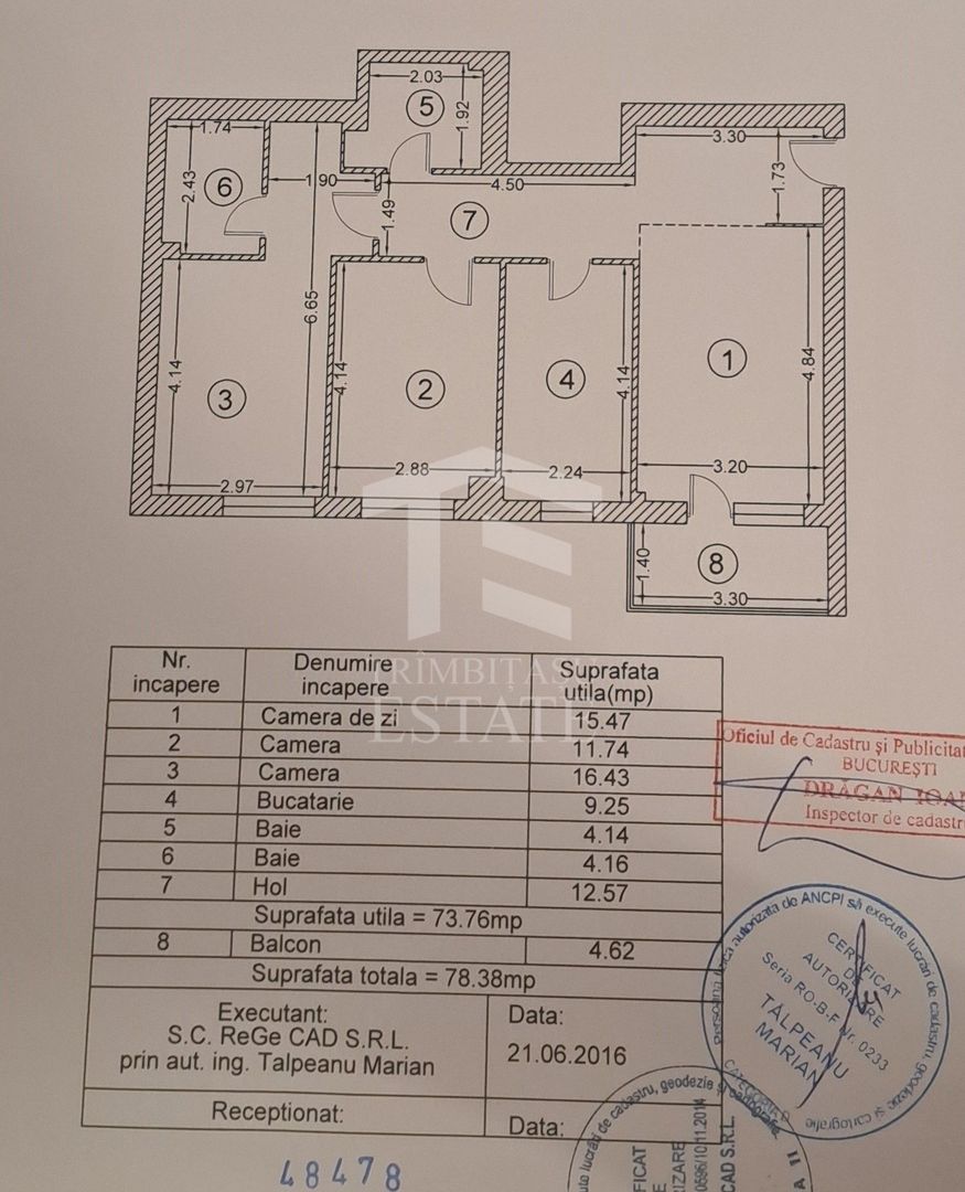 Camin impecabil | Centrala proprie | Parcare - Poză 20
