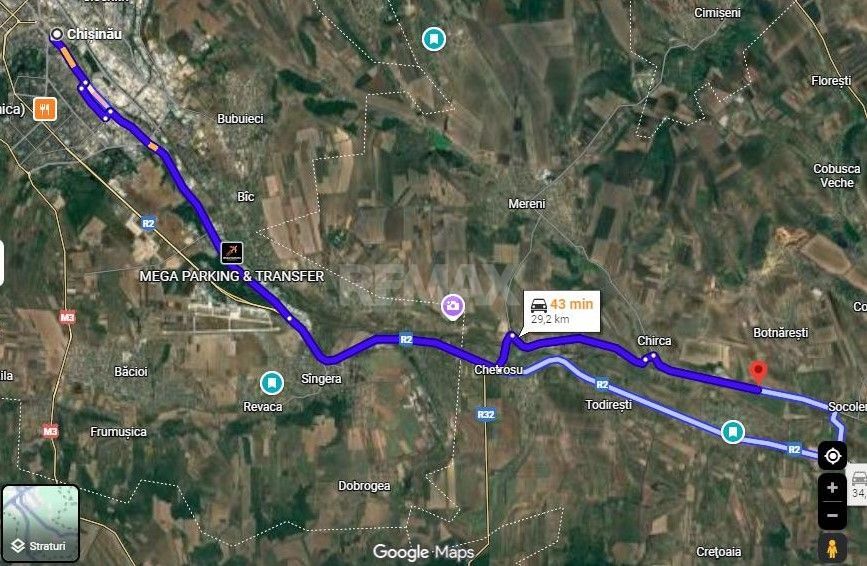 Teren pentru construcții – 33 ari, Botnăreștii Noi, Raionul Anenii Noi - Poză 6