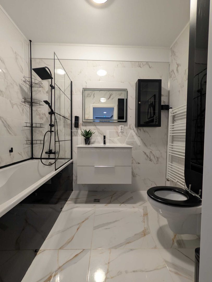 Apartament SMART cu 2 camere, terasă 30 mp, parcare subterană. - Poză 6
