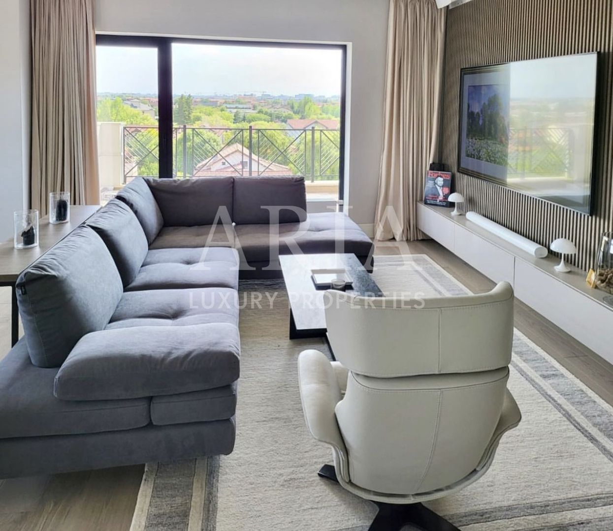 Penthouse superb - rooftop vedere către pădure - Poză 11