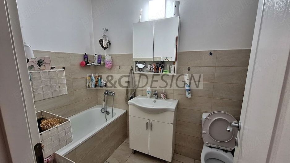 Apartament 1 camera,  Modern-Dorobantilor, 38mp cu centrala - Poză 3
