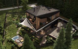 Teren cu proiect vila autorizat Poiana Brasov - Poză 4