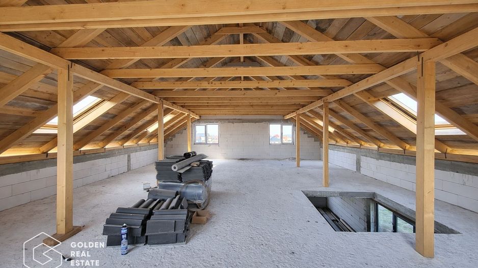 Casa P+M, teren 500 mp, comuna Frumuseni - Poză 5