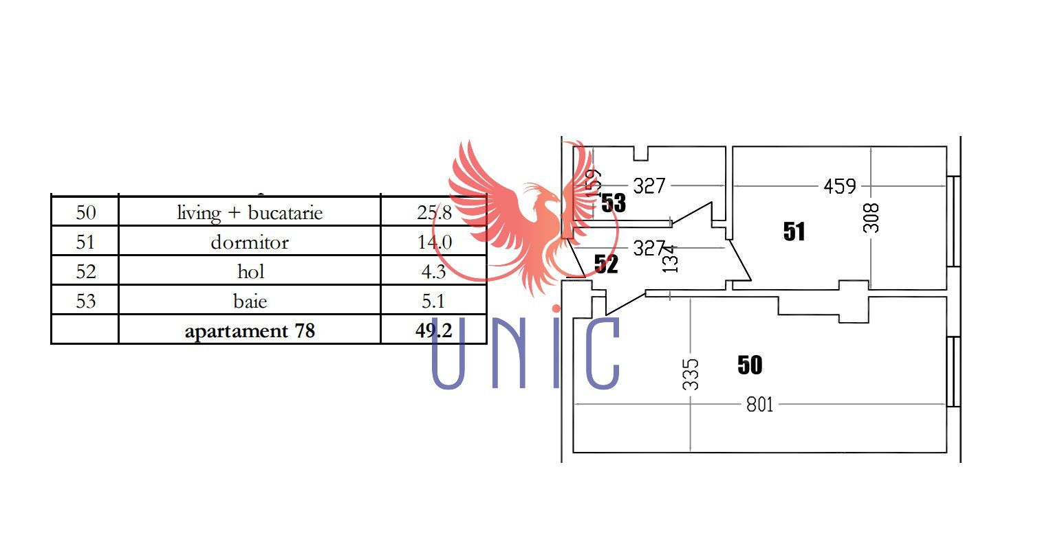 Super oferta! 2 camere, 63.960 Euro, Cornitoiu - Poză 1