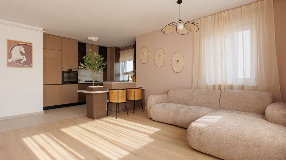Apartament cu 3 camere in Mosaic Residence, Tractorul - Poză 2