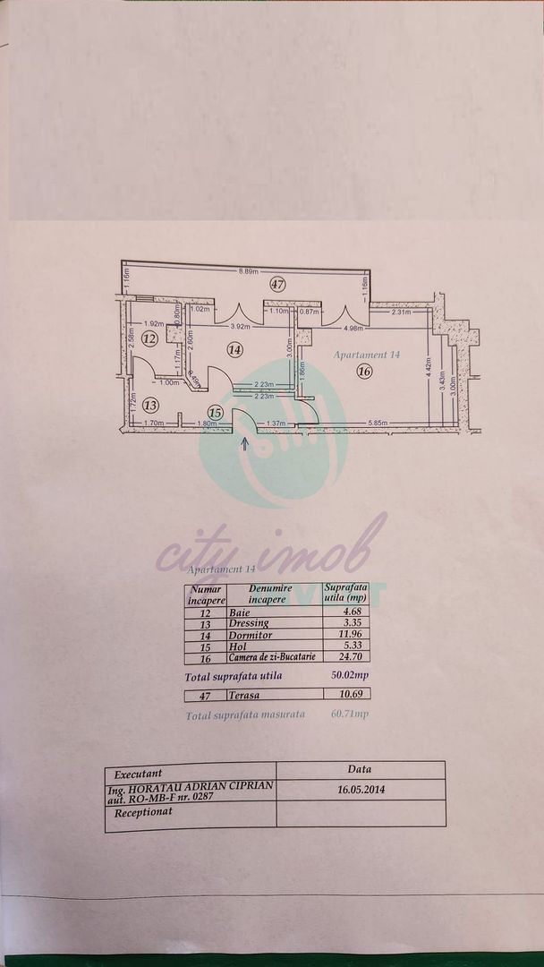 2 Camere COMPLET mobilate -Bloc 2014-Mall Vitan - Poză 3