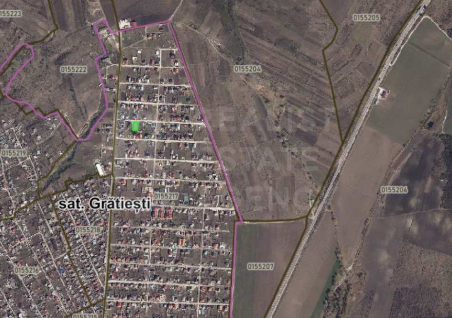Vânzare, teren pentru construcție, 7 ari, str. Grîului, Grătiești - Poză 1