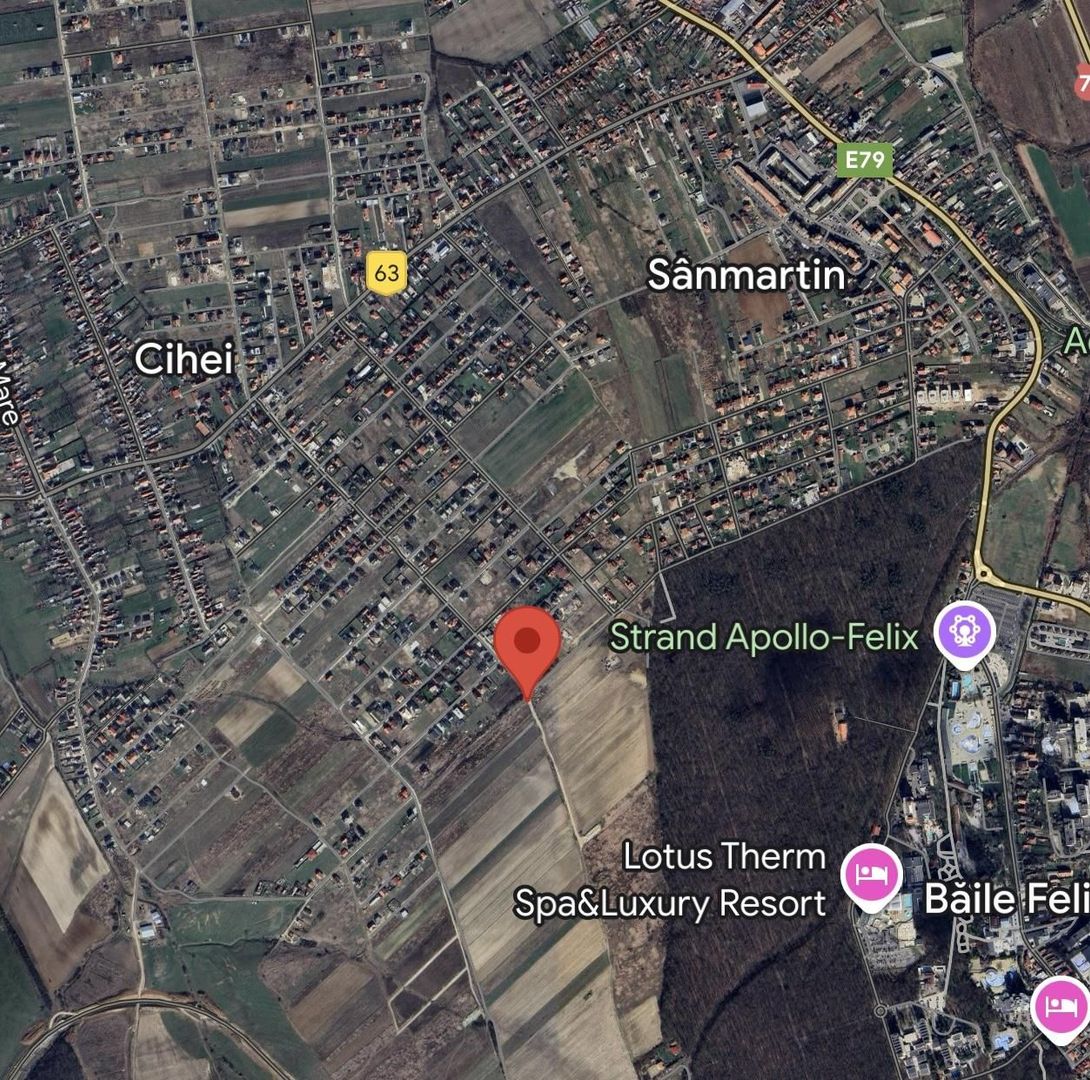 Teren intravilan Sanmartin de colt P+4 - Poză 2