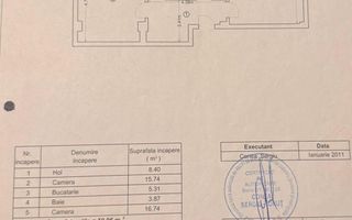 Pacii 2 Camere 53 mp Centrala Proprie + Loc Parcare - Schiță 15