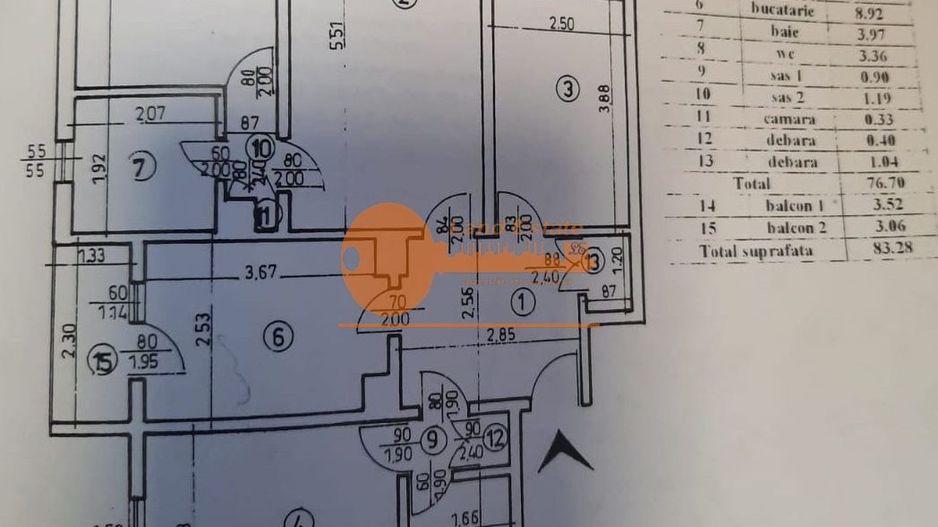 Apartament cu 4 camere in zona Crangasi(Bloc Reabilitat) - Poză 9
