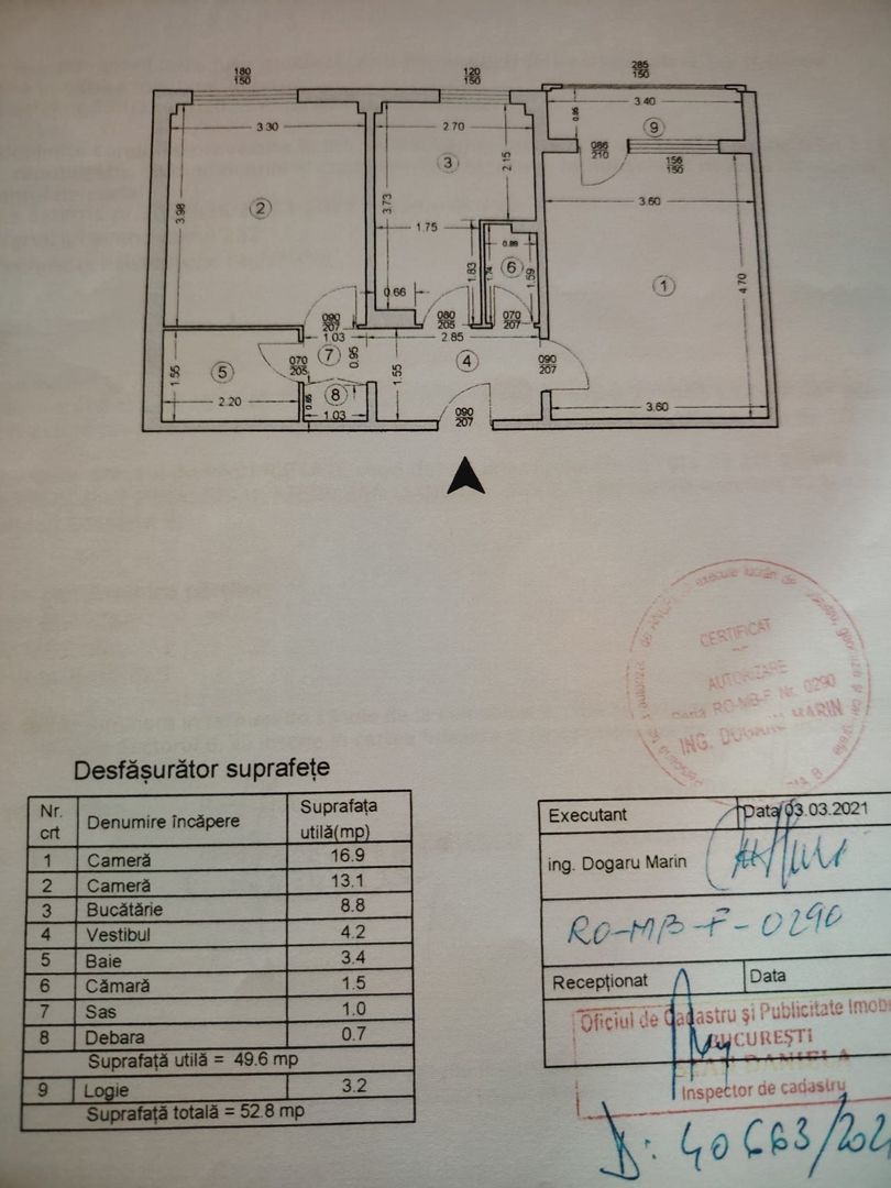 ap 2 camere  parc dr taberei. - Poză 1