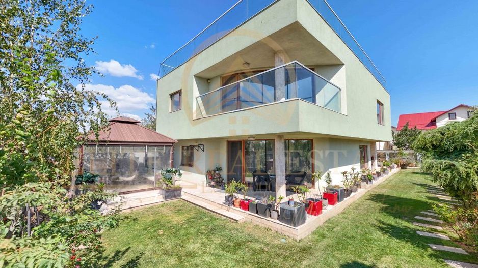 Mamaia Sat - Vila moderna, dotari premium, curte mare, vedere la lac! - Poză 53