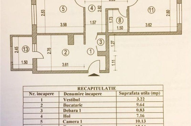 Apartament 4 camere in Aviatiei, mobilat si utilat complet,loc parcare - Poză 8