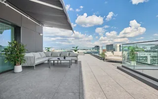 Penthouse modern I Terasă panoramică de 148 mp I 4 camere - Poză 15