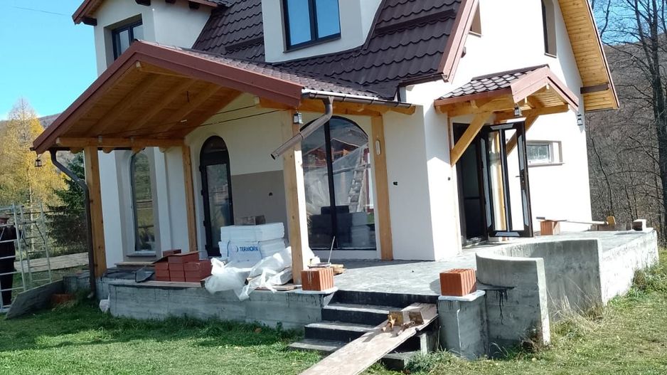 Vila P+M  cu terasa +container si teren 1250mp -Valea Neagra - Poză 1