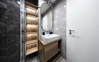 Apartament cu 3 camere, 2 bai, mobilat lux - zona Coresi - Poză 14