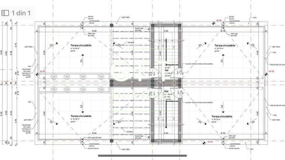 Unitate duplex 193mp utili +65 terase circulabile + 200 mp teren, Voronet - Poză 12