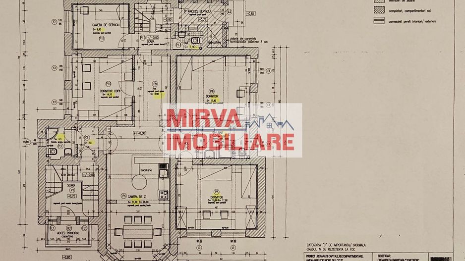 2 Vile Interbelice | Zonă Centrală | Renovate Integral 2024 - Schiță 69