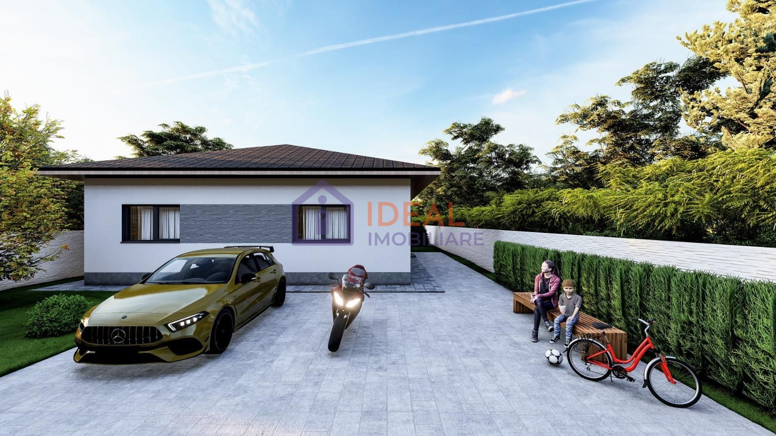 Casa pe un singur nivel cu 460 mp teren, in Cisnadie - Poză 4